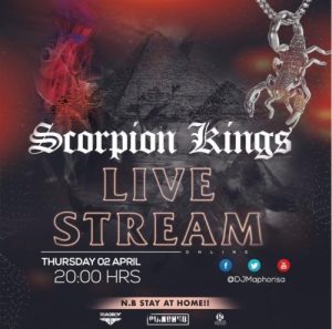 Scorpion Kings Live Stream Mix 2 - Kabza De Small & DJ Maphorisa APRIL 2020