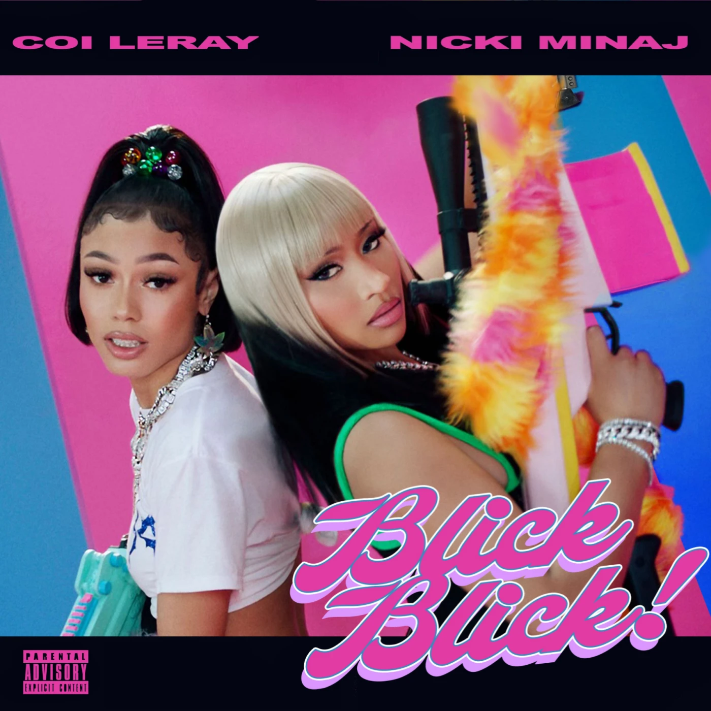 Coi Leray and Nicki Minaj blick blick